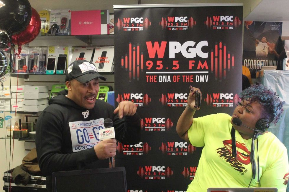 Community members contributed to the go-go museum.