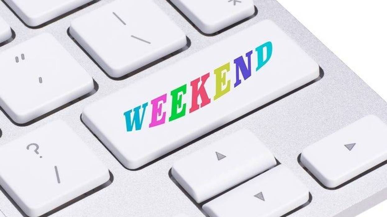 Computer key - days of the week - Weekend