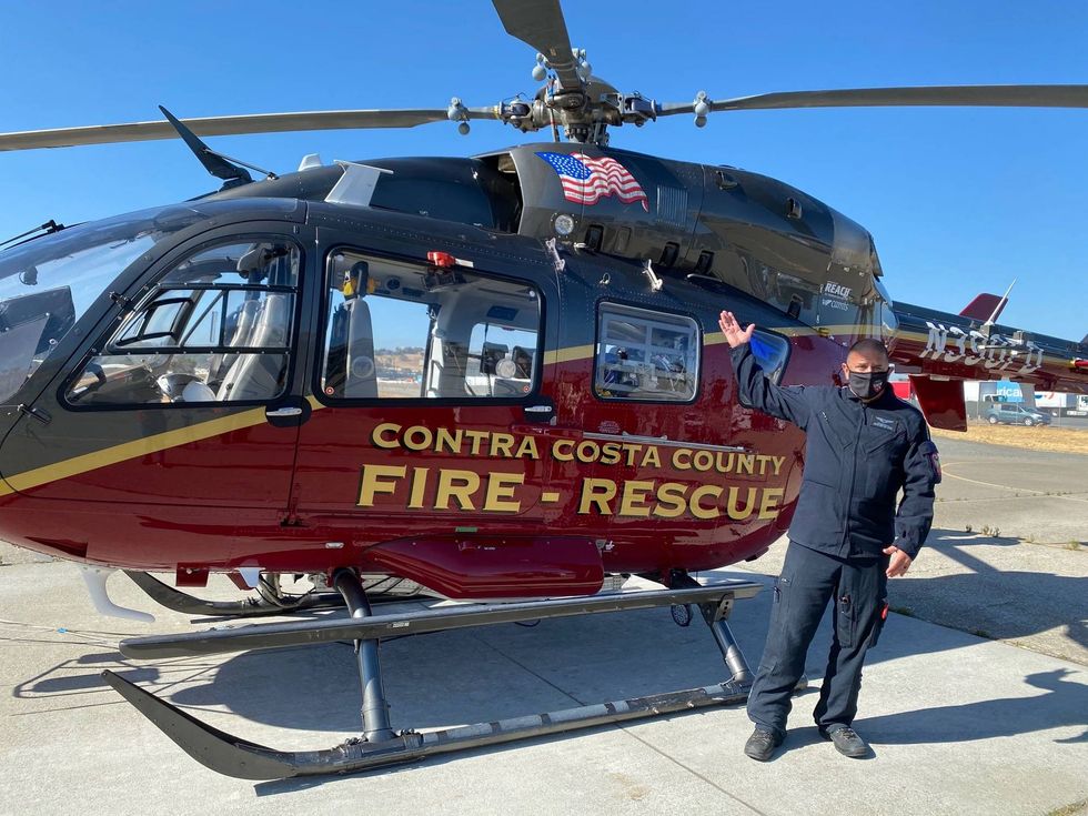 Con Air 1 is a new helicopter capable of aerial firefighting and responding to medical emergencies.
