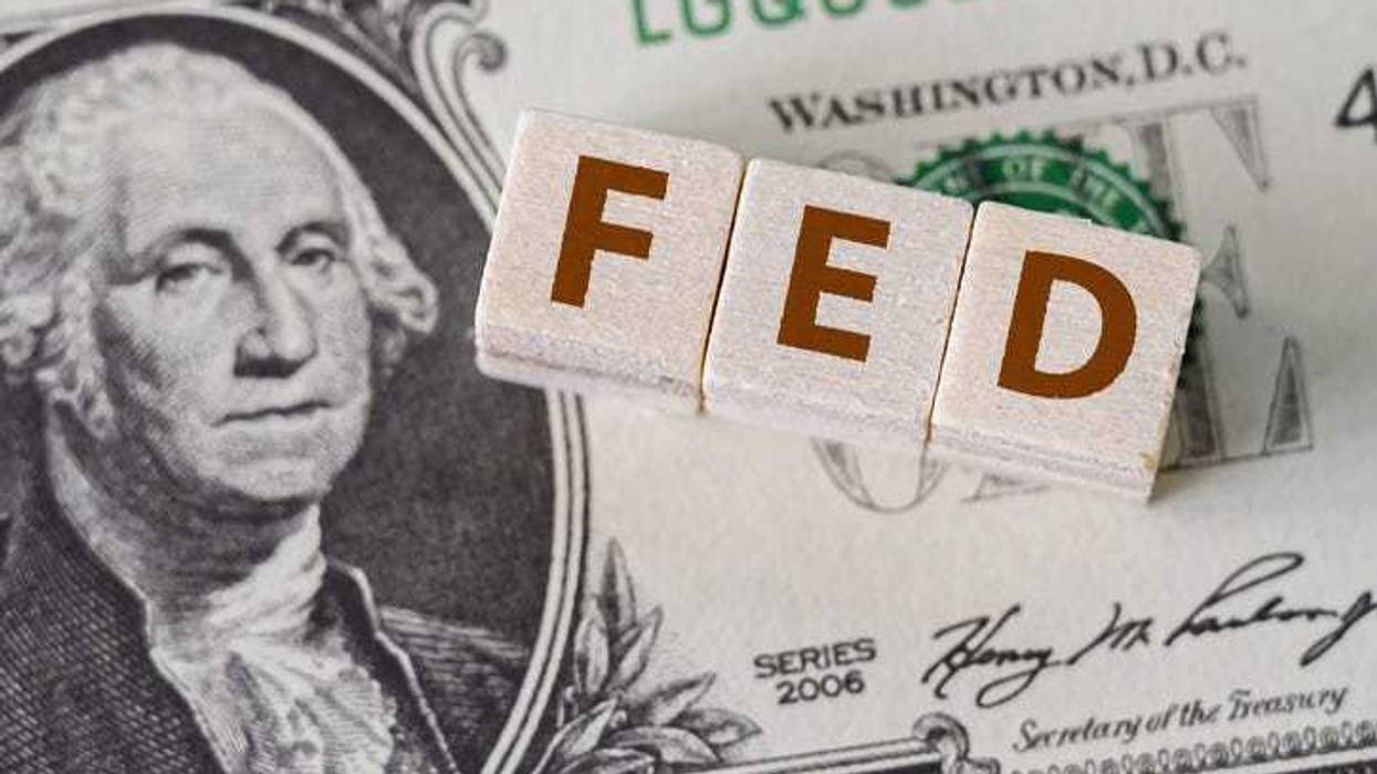 Concept idea of FED, federal reserve system is the central banking system of the united states of America and change interest rates