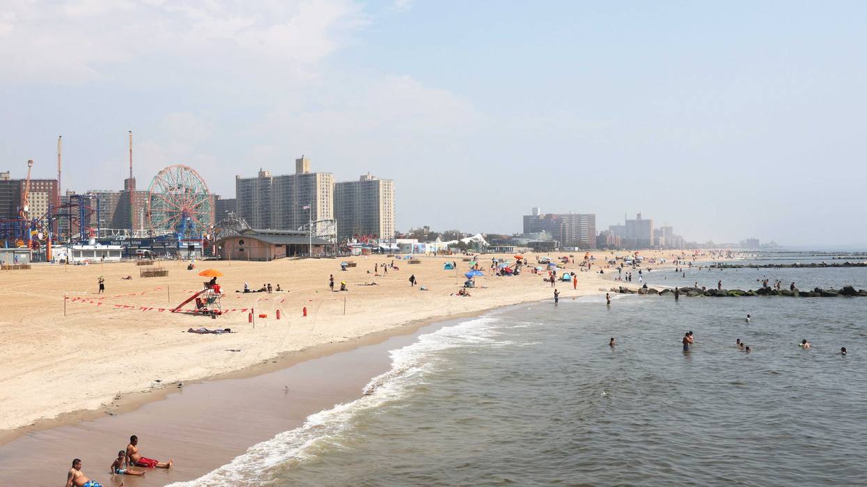 Coney Island beach