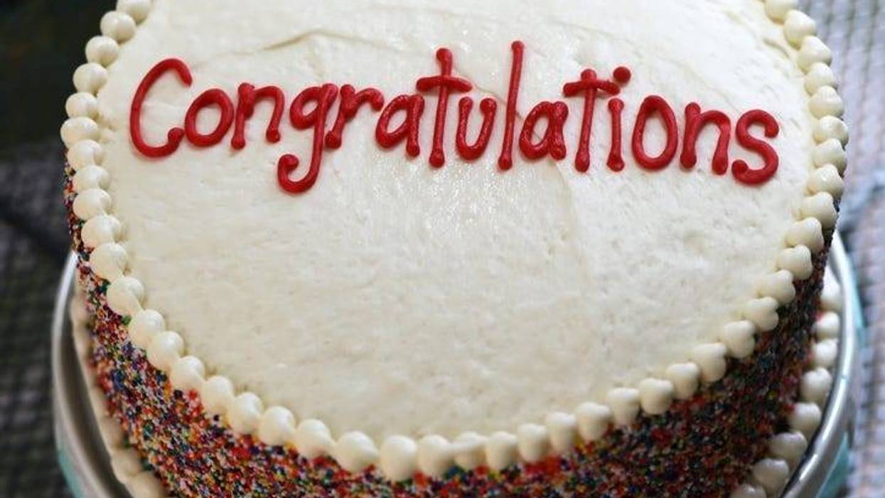 Congratulations Cake