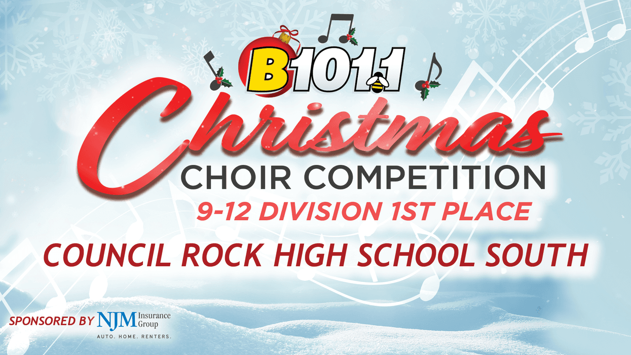Congratulations, Council Rock High School South! | 9-12 Christmas Choir 1st Place Champions