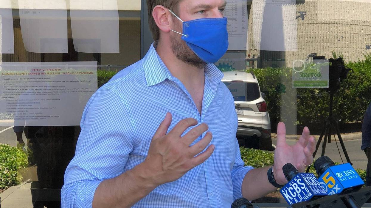 Congressman Eric Swalwell addresses his ideas on policing reforms in the wake of George Floyd's death.