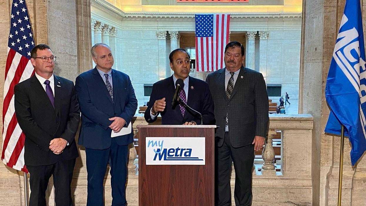 Congressman Raja Krishnamoorthi, Metra