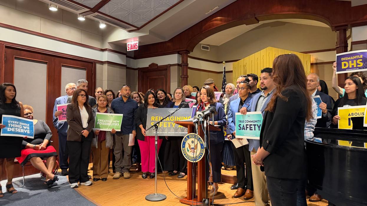 Congresswoman Delia Ramirez announces new legislation to dismantle DHS