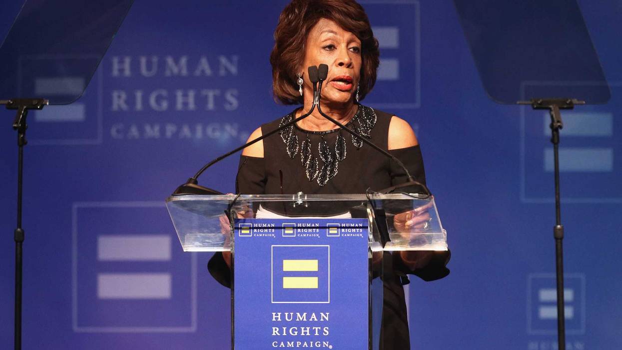 Congresswoman Maxine Waters says Donald Trump "earned" indictment