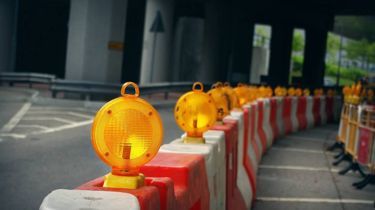 construction detour