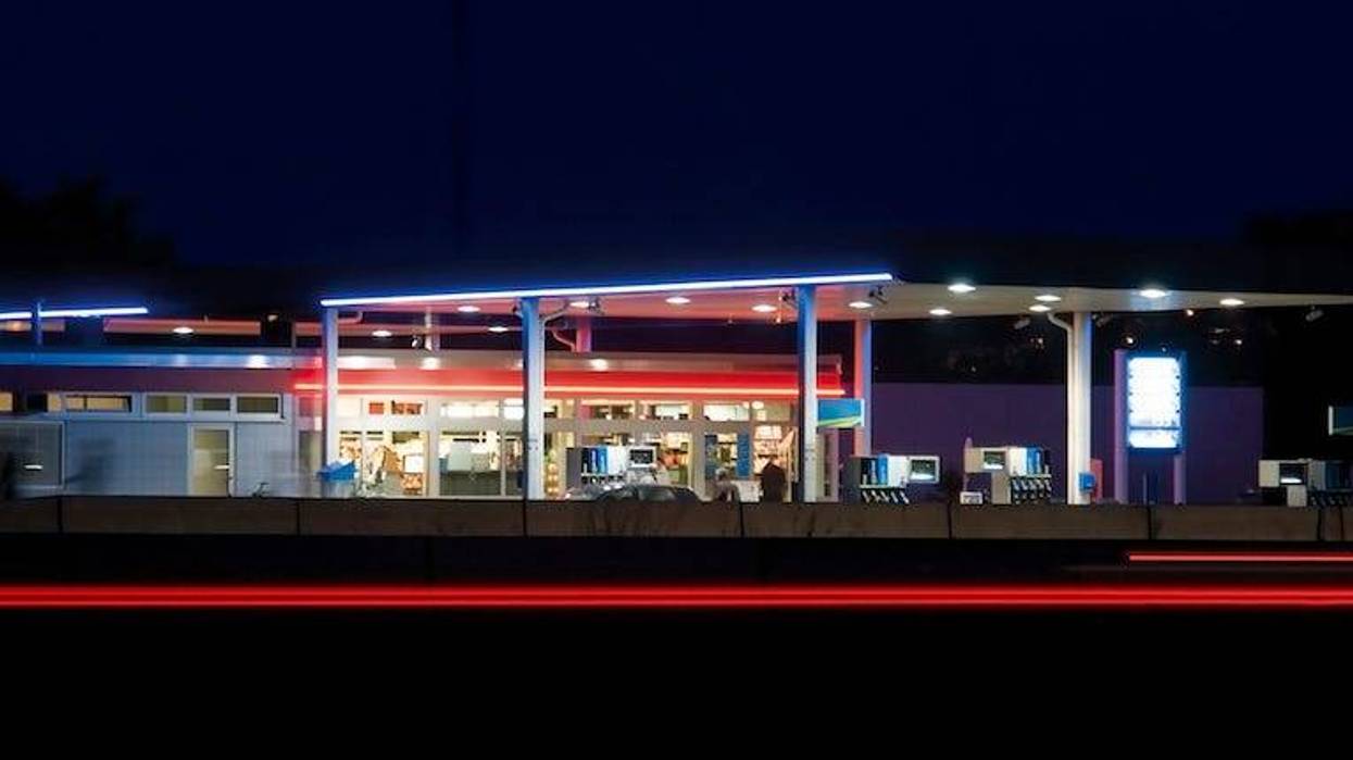Convenience store at night