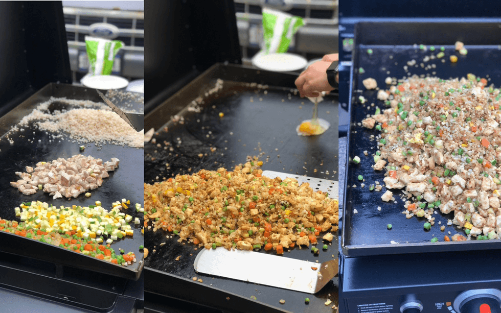 Cooking in the Blackstone