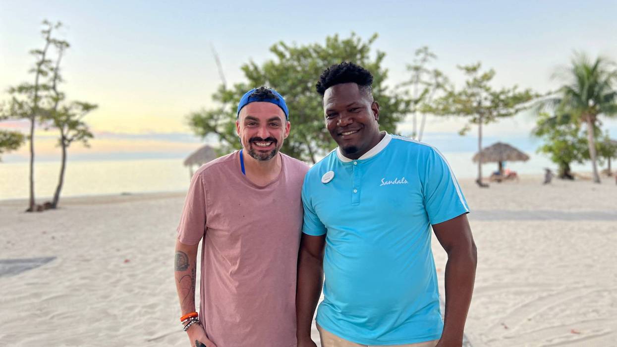 Coop chats with Oshayne Lawrence of Watersports at Sandals South Coast