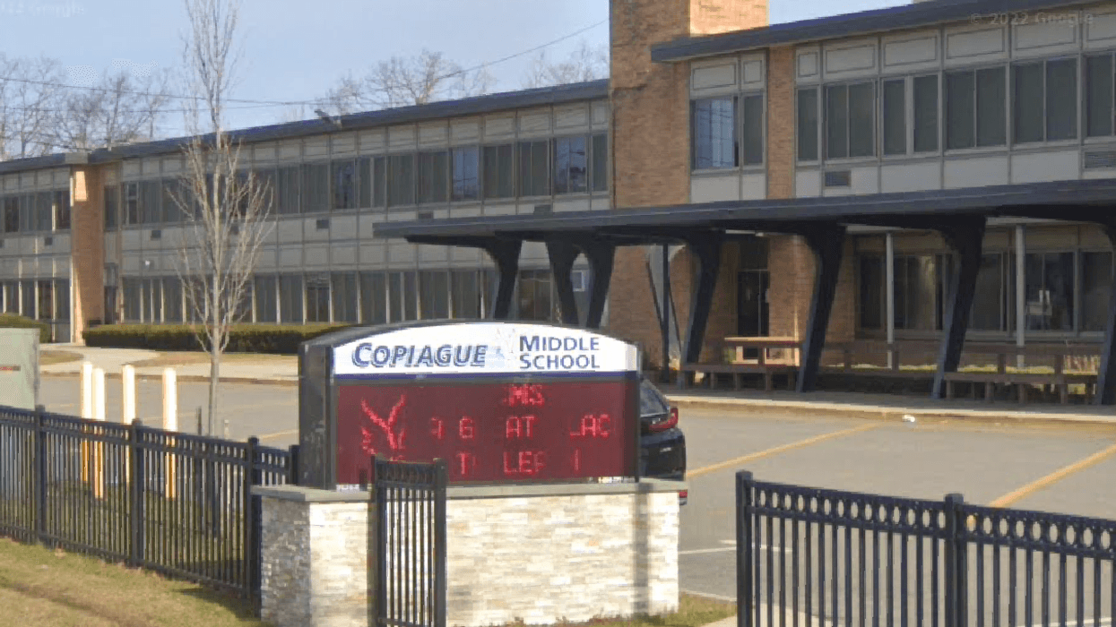 Copiague Middle School in Suffolk County.