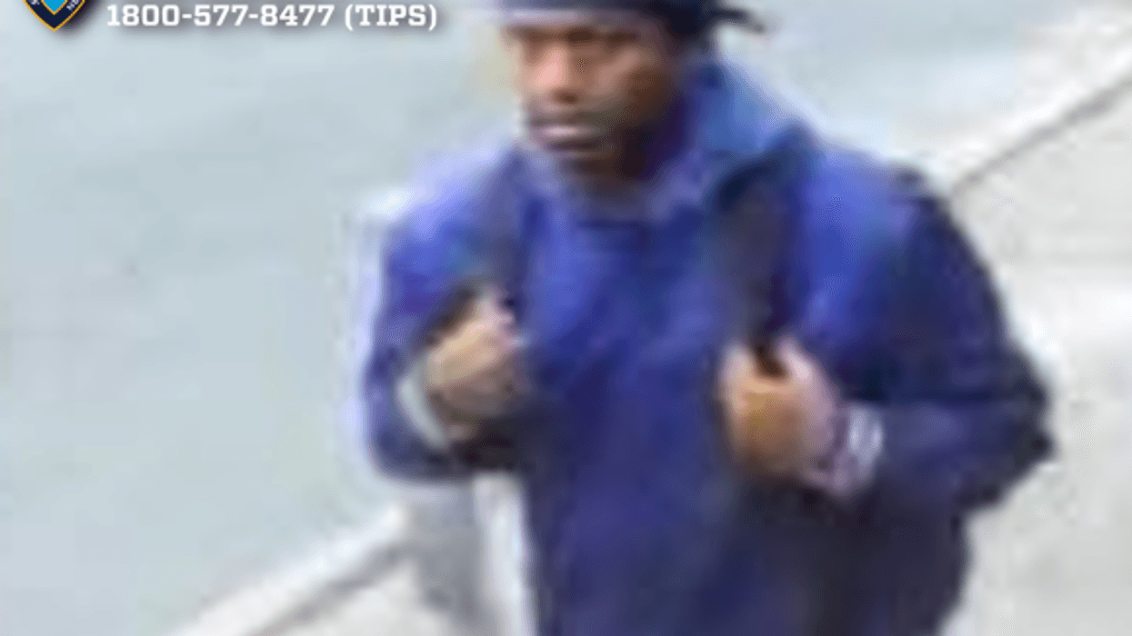 Cops are searching for a man who allegedly punched a 14-year-old girl in the face at random