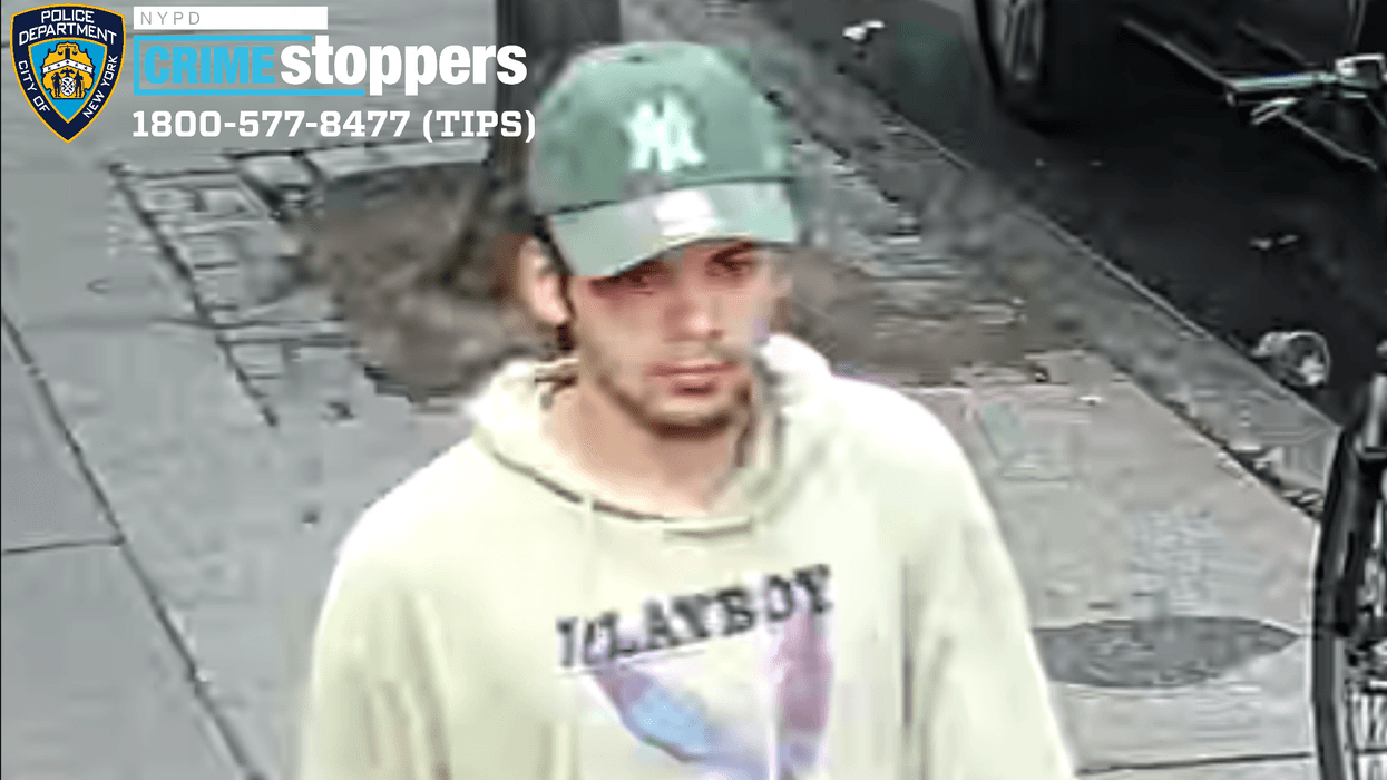 Cops are searching for a man who slashed a woman in an apparently random attack in Harlem on June 22