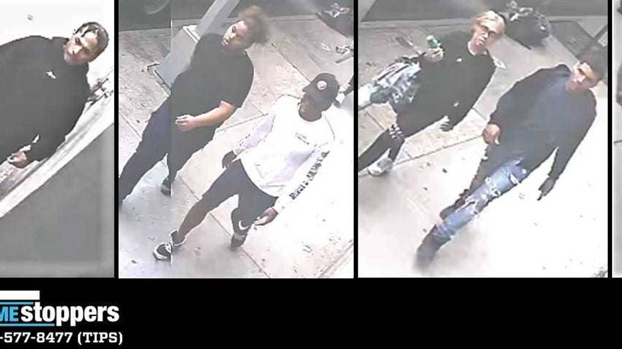 Cops are searching for six suspects are a 17-year-old boy was beaten and robbed in Midtown on April 17