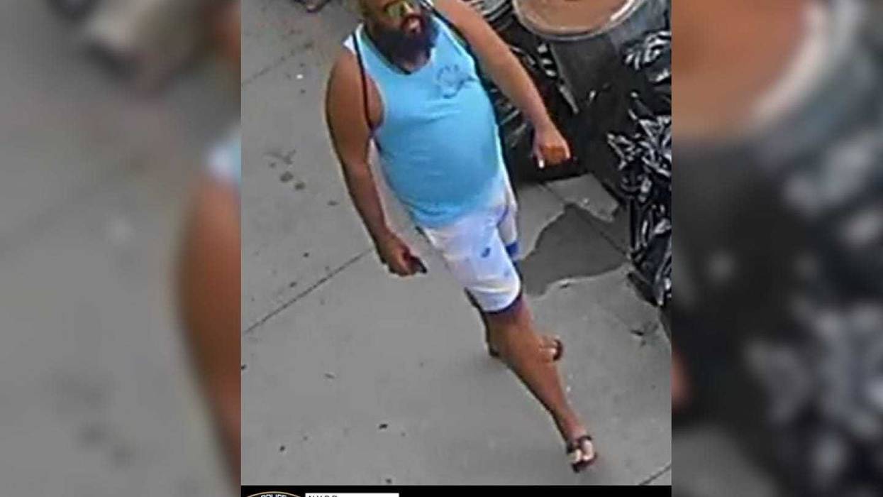 Cops said a man punched a woman in the face in an unprovoked attack in the Concourse section of the Bronx on Sunday evening