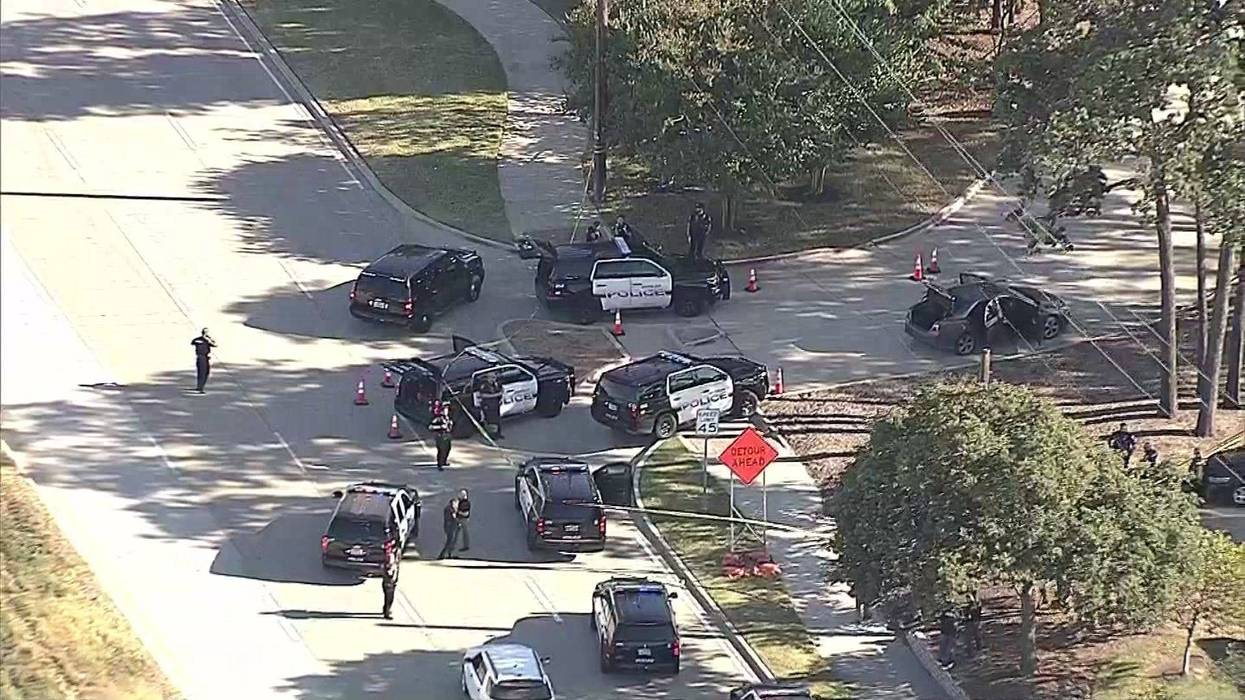 copsPolice investigate an officer-involved shooting in Southlake, Texas on Monday, Oct. 17, 2022.