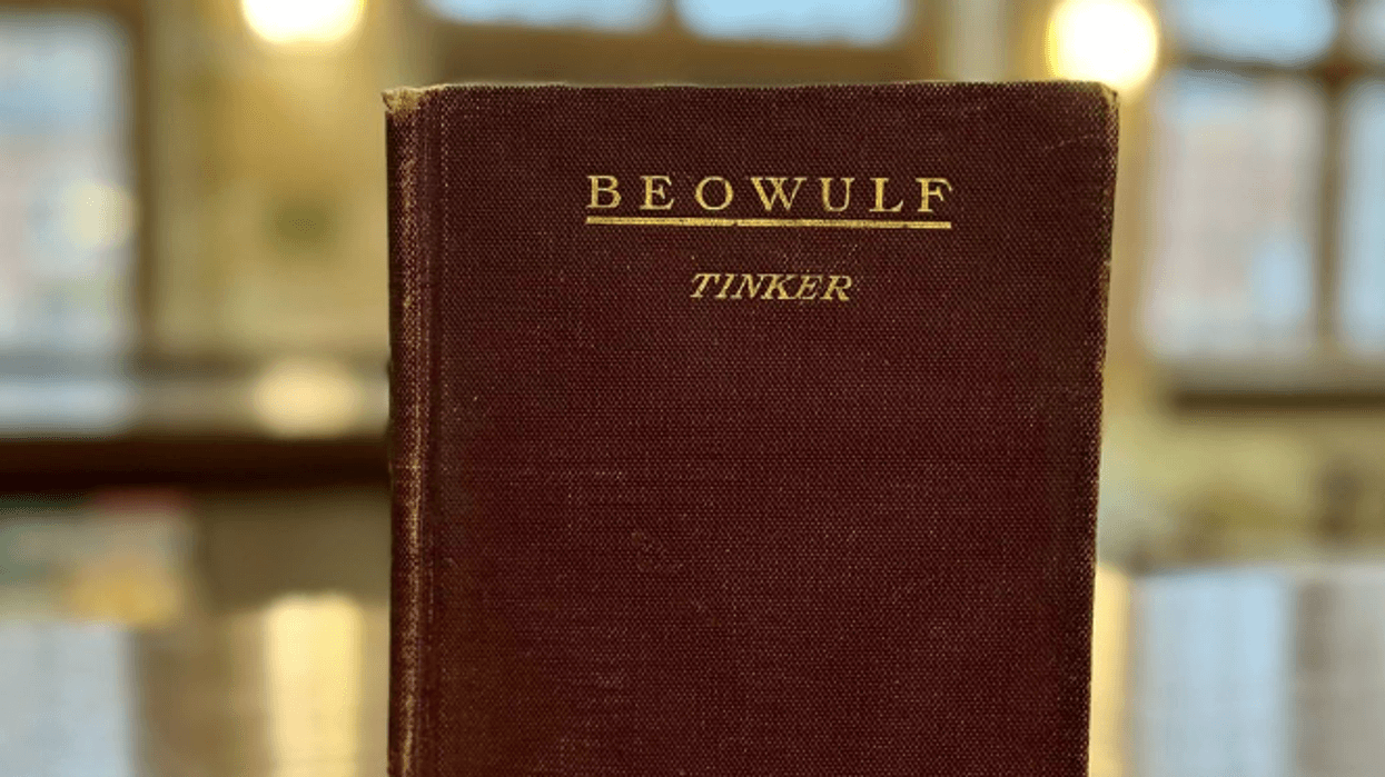 Copy of Beowulf returned to Sewickley Library after 54 years