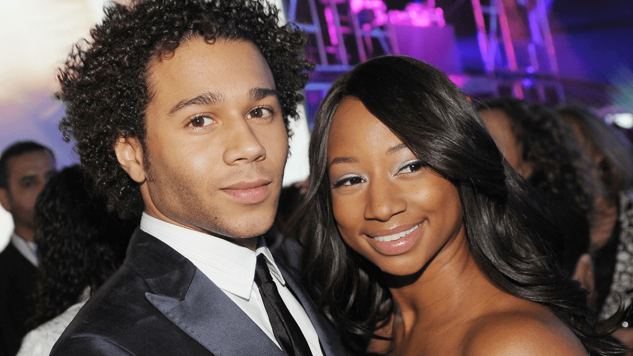 Corbin Bleu and Monique Coleman