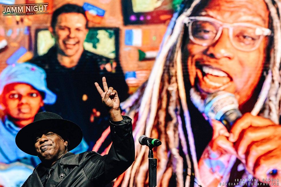 Corey Glover (Living Colour) - Jamm Night hosted by Paulie Z - Anaheim Convention Arena - 1.23.26