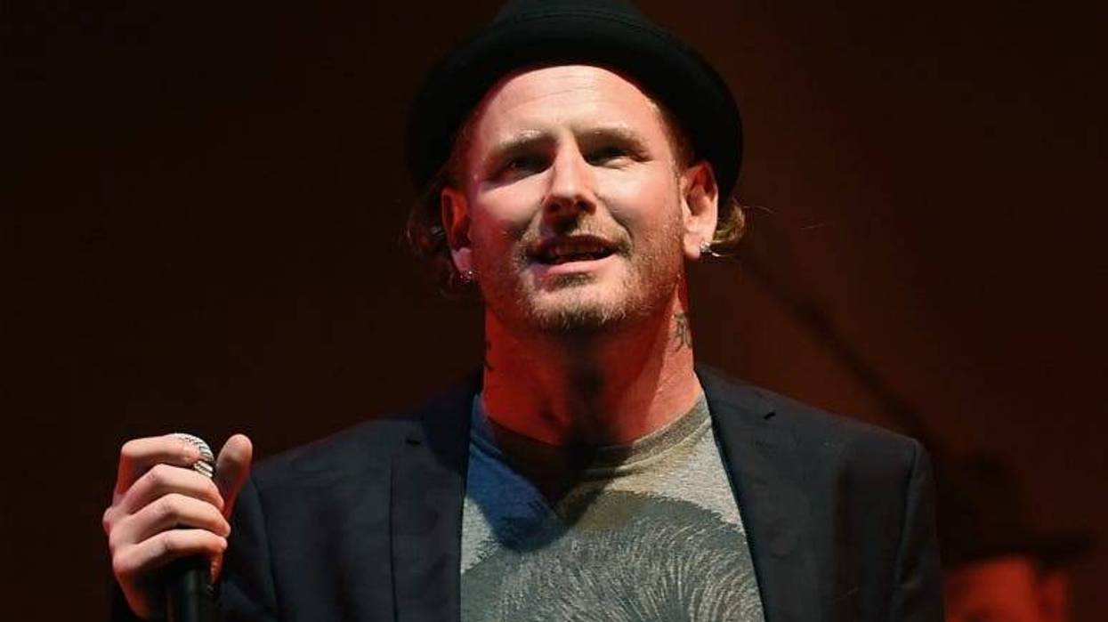 Corey Taylor performs at Celebrating David Bowie at the Wiltern Theatre