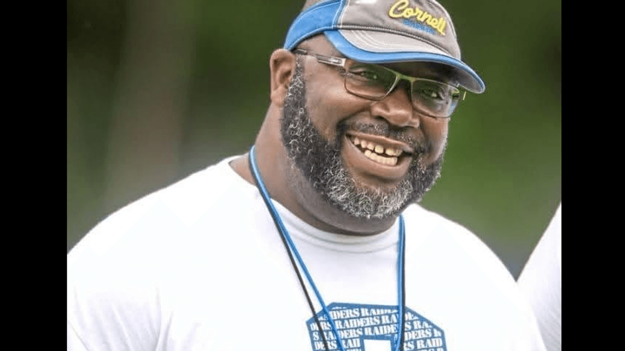 Cornell coach Ed Dawson