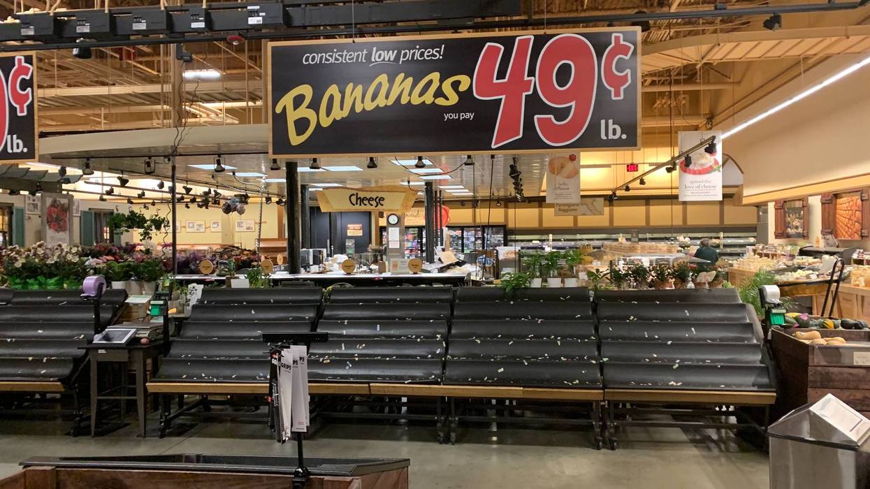 Coronavirus panic buying at Wegmans
