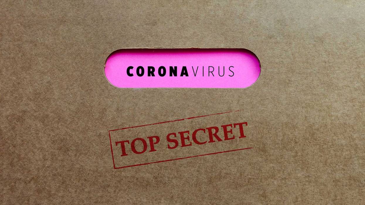 Coronavirus secret packet.