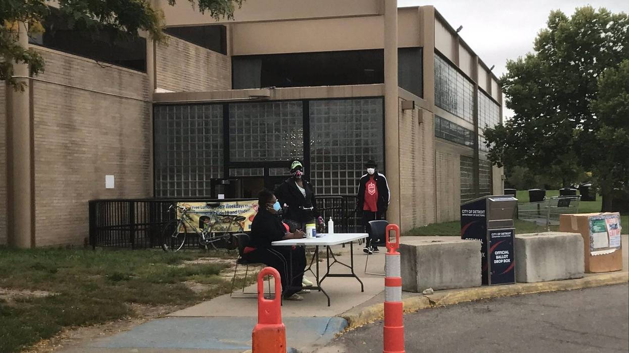 coronavirus testing at detroit community center
