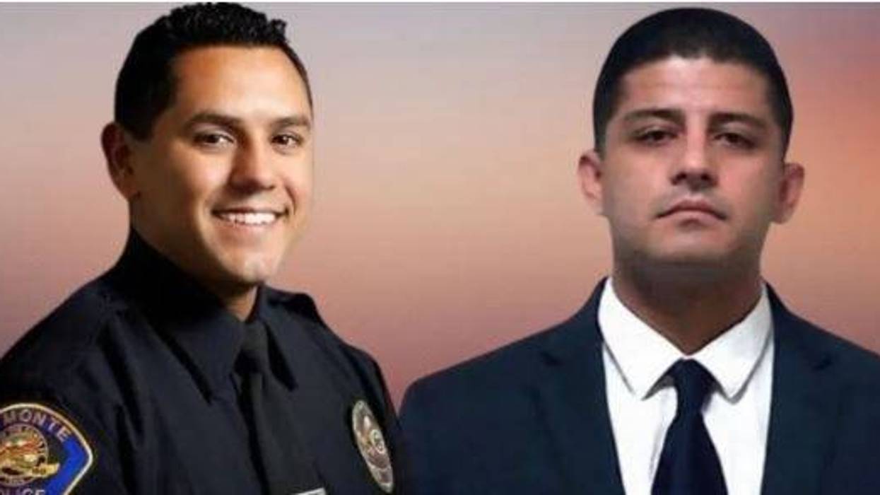Corporal Michael Paredes and Officer Joseph Santana