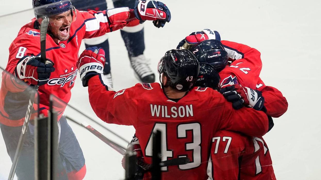 CORRECTION Bruins Capitals Hockey