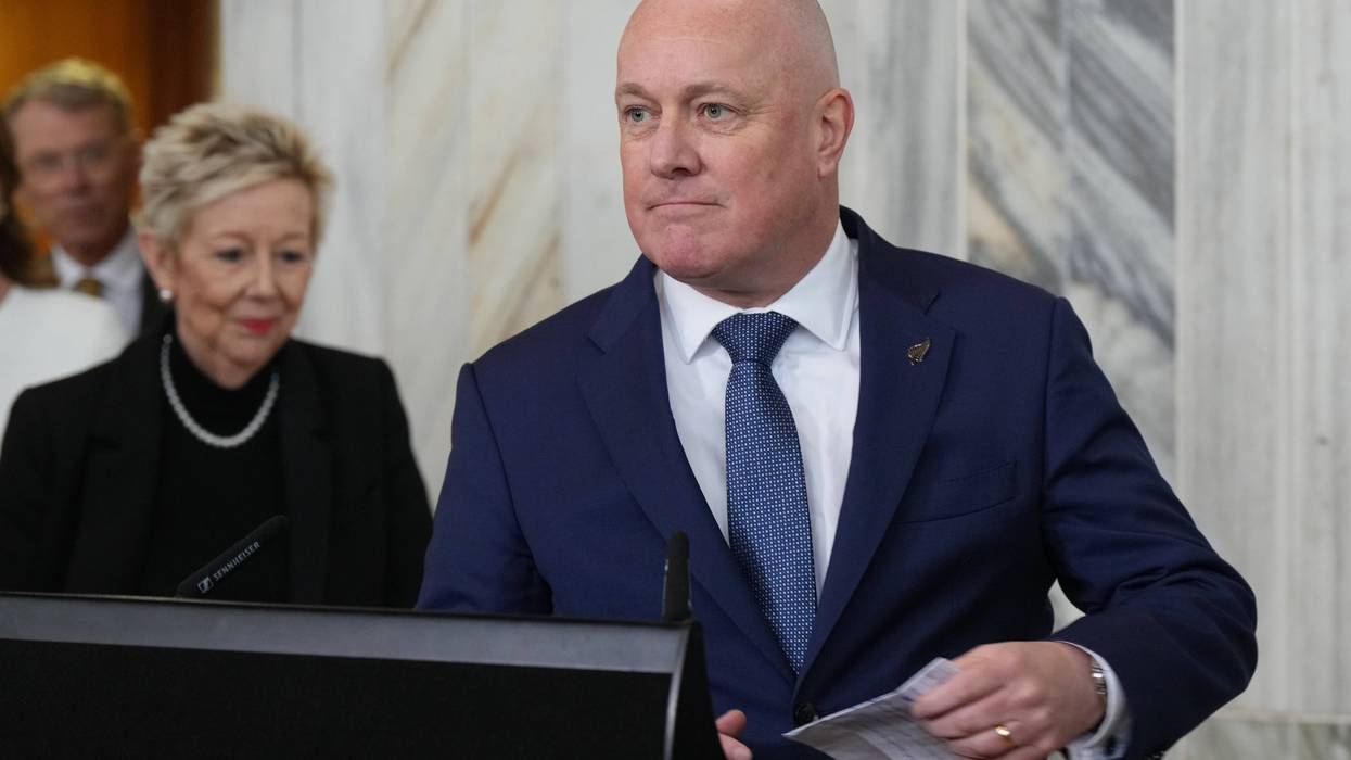 CORRECTION New Zealand Politics