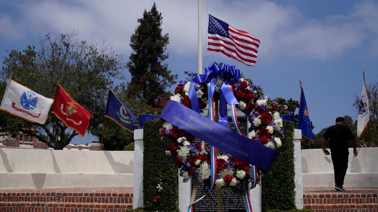 CORRECTION Veterans Cemetery Stolen Flags