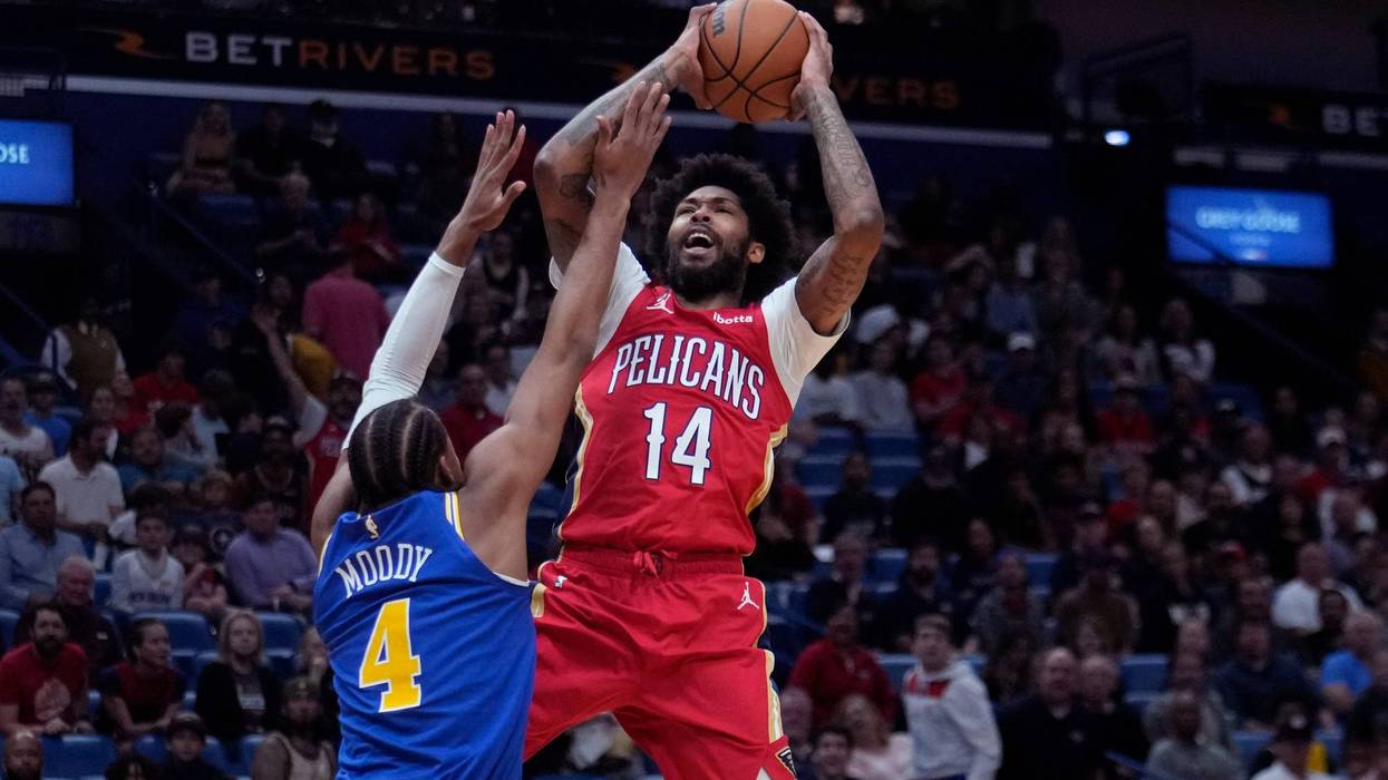 CORRECTION Warriors Pelicans Basketball