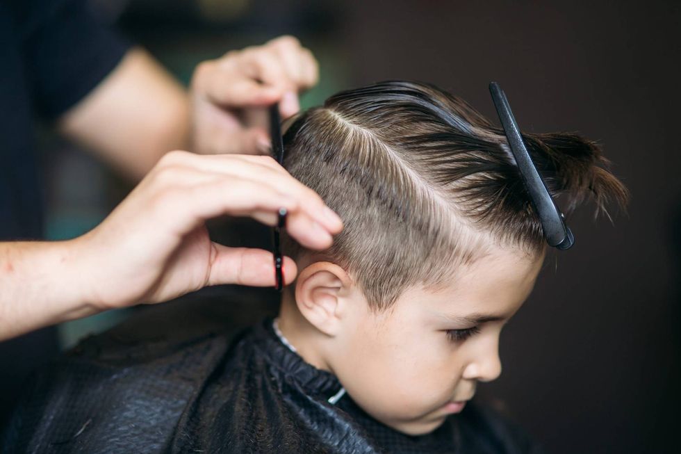 Corte de cabello para niños