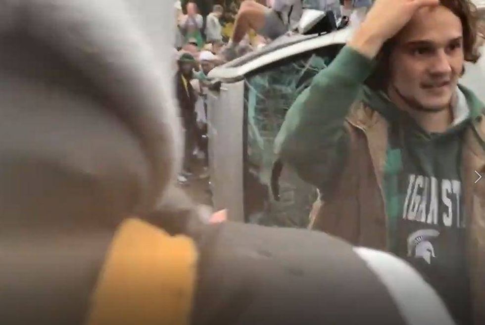 couch burning suspects