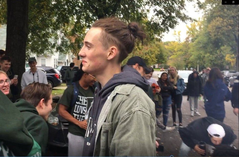 couch burning suspects