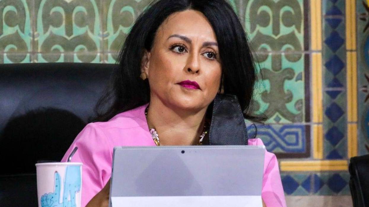 Council President Nury Martinez's motion to appoint Heather Hutt as an interim council member for the 10th District failed to receive the 10 votes required for a public hearing at City Hall on Tuesday, Aug. 30, 2022, in Los Angeles, CA.