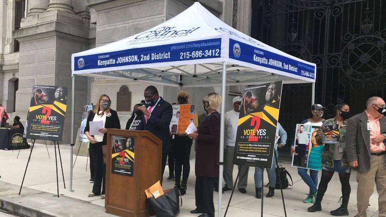 Councilmember Kenyatta Johnson discusses creating an Office of the Victim Advocate