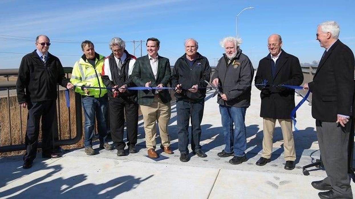 County dedicates new bridge