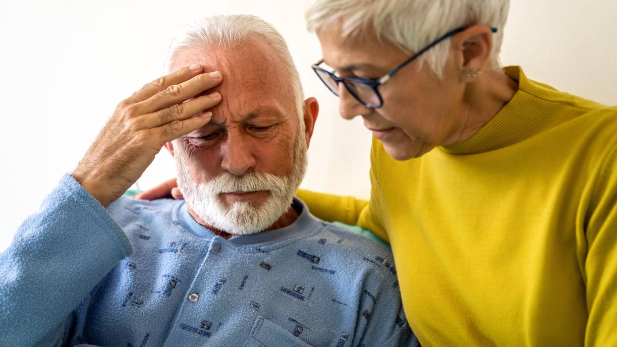 couple coping with Alzheimer's diagnosis