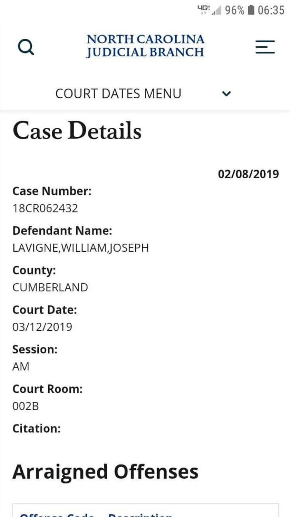Court Date