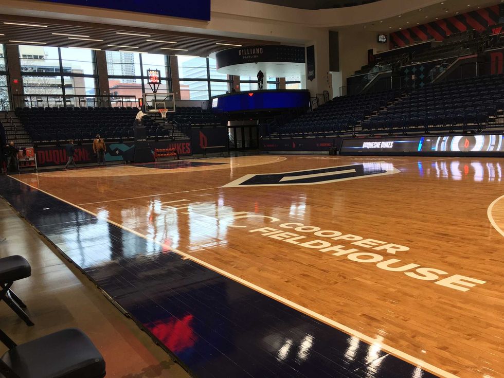 court level at Duquesne