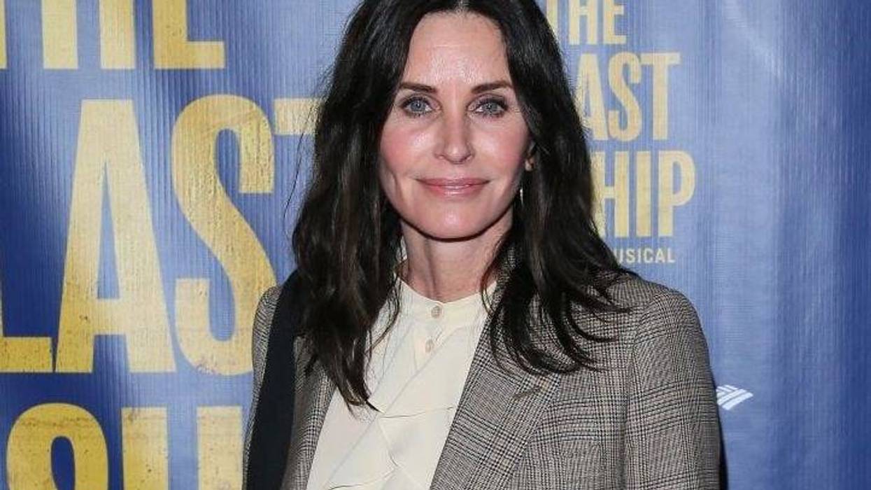 Courteney Cox attends the The Last Ship Opening Night Performance on January 22, 2020 in Los Angeles, California