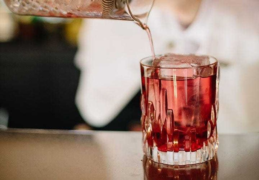 Courting Cupid cocktail