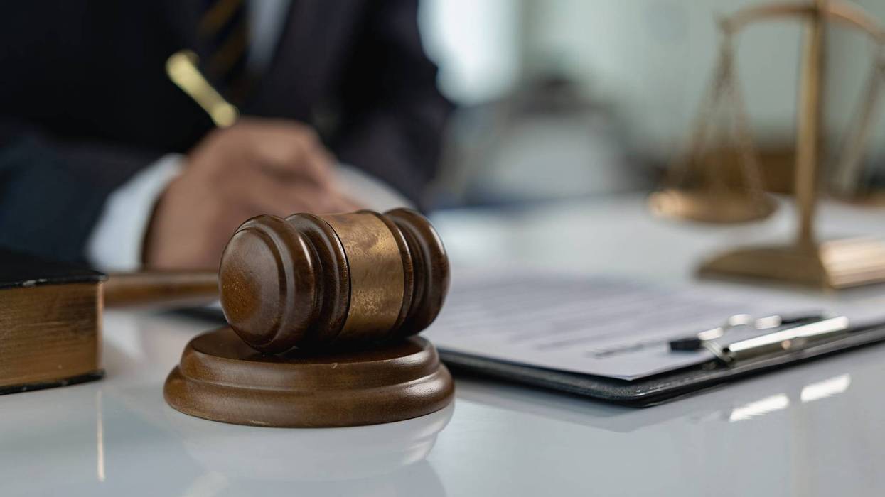 Courtroom and Judge