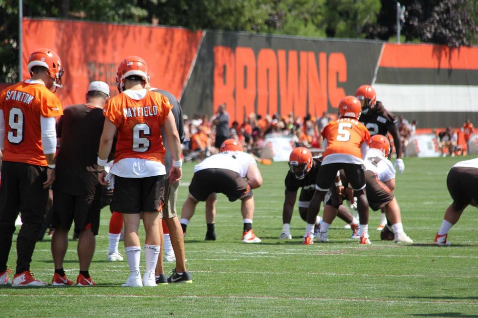 Ruiter: Sounds like Drew Stanton might be the gameday backup QB; I don't expect Josh Gordon on the field for week 1