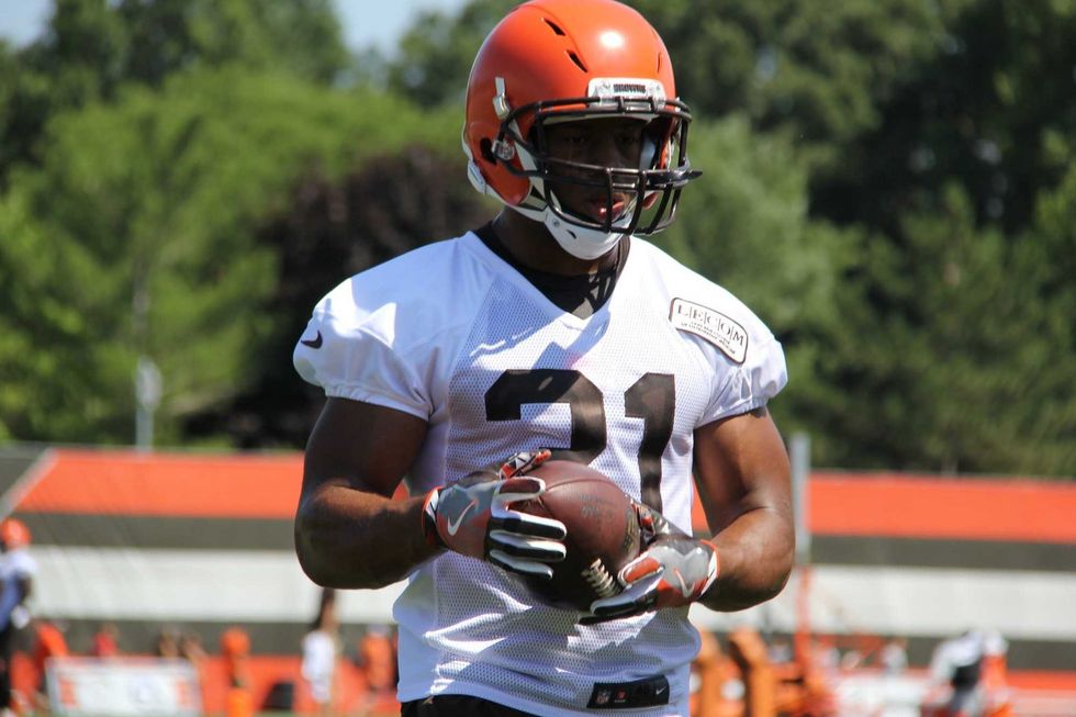 Nick Chubb: I don't feel pressure as a running back