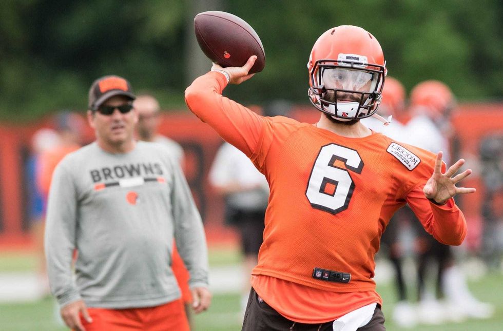 Albert Breer: The best scenario is that Baker Mayfield is so good in the summer that you can't keep him off the field