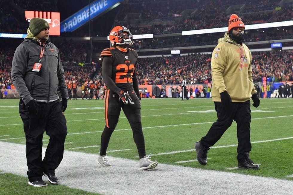 Browns S Damarious Randall left home, out vs. Steelers